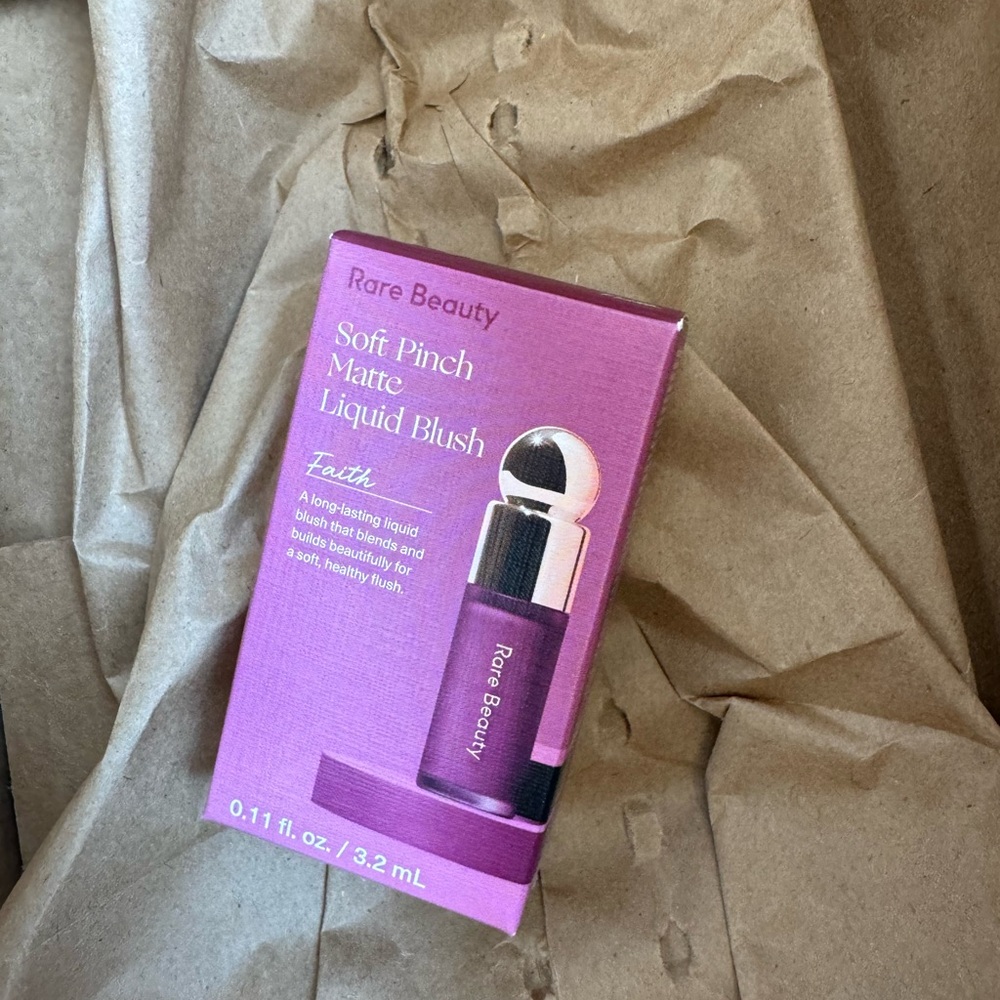 NWT Rare Beauty Soft Pinch Liquid Blush Mini in Faith